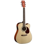 Cort MR500E Acoustic/Electric Guitar with open pore finish