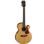 Cort Luce Series L100F Acoustic/Electric Guitar, Natural Satin Finish