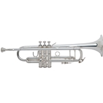 Bach Stradivarius LT180S37 Lightweight Trumpet, Silver Plated