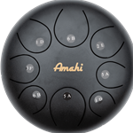Amahi 10" Steel Tongue Drum