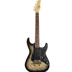 Michael Kelly Custom 60 Black Burl Electric Guitar