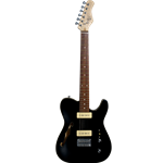 Michael Kelly 59 Thinline Electric Guitar, Gloss Black