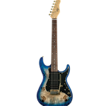 Michael Kelly Custom 60 Blue Burst Burl Electric Guitar