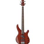 Yamaha 4 String Electric Bass, Root Beer TRBX174EWRTB