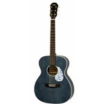 Aria Urban Player Series Acoustic Guitar, Stained Blue 101UPSTBL