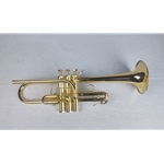 Schilke E3-L Trumpet, Key of Eb, Gold Plated, Vintage 1976