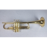 Schilke C5-L Custom Trumpet, Key of C, Tunable Bell, Gold Plated, Vintage 1974