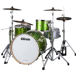 DDrum Dios 3-Piece Shell Pack in Emerald Green