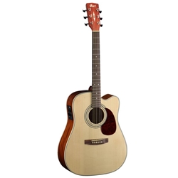 Cort MR500E Acoustic/Electric Guitar with open pore finish