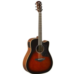 Yamaha A1M Acoustic/Electric Guitar, Tobacco Brown Burst