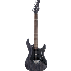 Michael Kelly 63 Model Open Pore Faded Black Electric Guitar