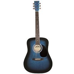 Stadium Acoustic Guitar, Blueburst (D42BL)