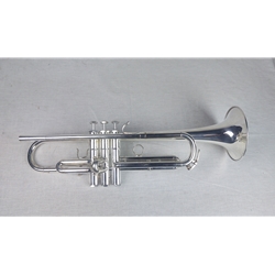 Schilke B3-L Custom Trumpet, Key of Bb, Tunable Bell, Silver Plated, Vintage 1976