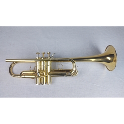 Schilke C5-L Custom Trumpet, Key of C, Tunable Bell, Gold Plated, Vintage 1974