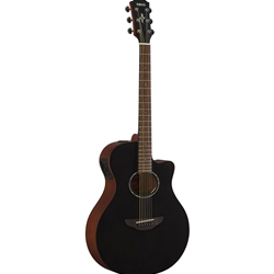 Yamaha APX Acoustic Electric Guitar, Smoky Black Matte